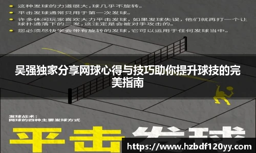 吴强独家分享网球心得与技巧助你提升球技的完美指南